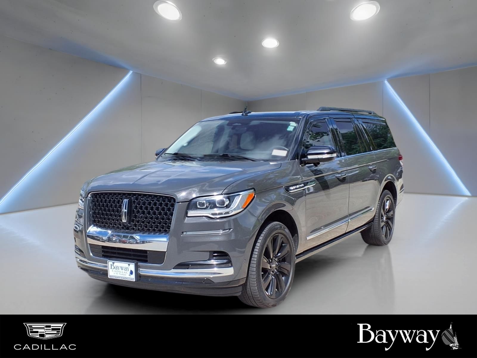 Dark Gray Metallic 2022 Lincoln Navigator L Black Label 4WD SUV / Crossover Four-Wheel Drive Automatic