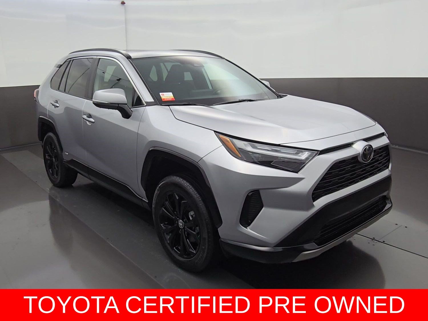 Silver Sky Metallic 2025 Toyota RAV4 Hybrid SUV / Crossover All-Wheel Drive Continuously Variable Transmission