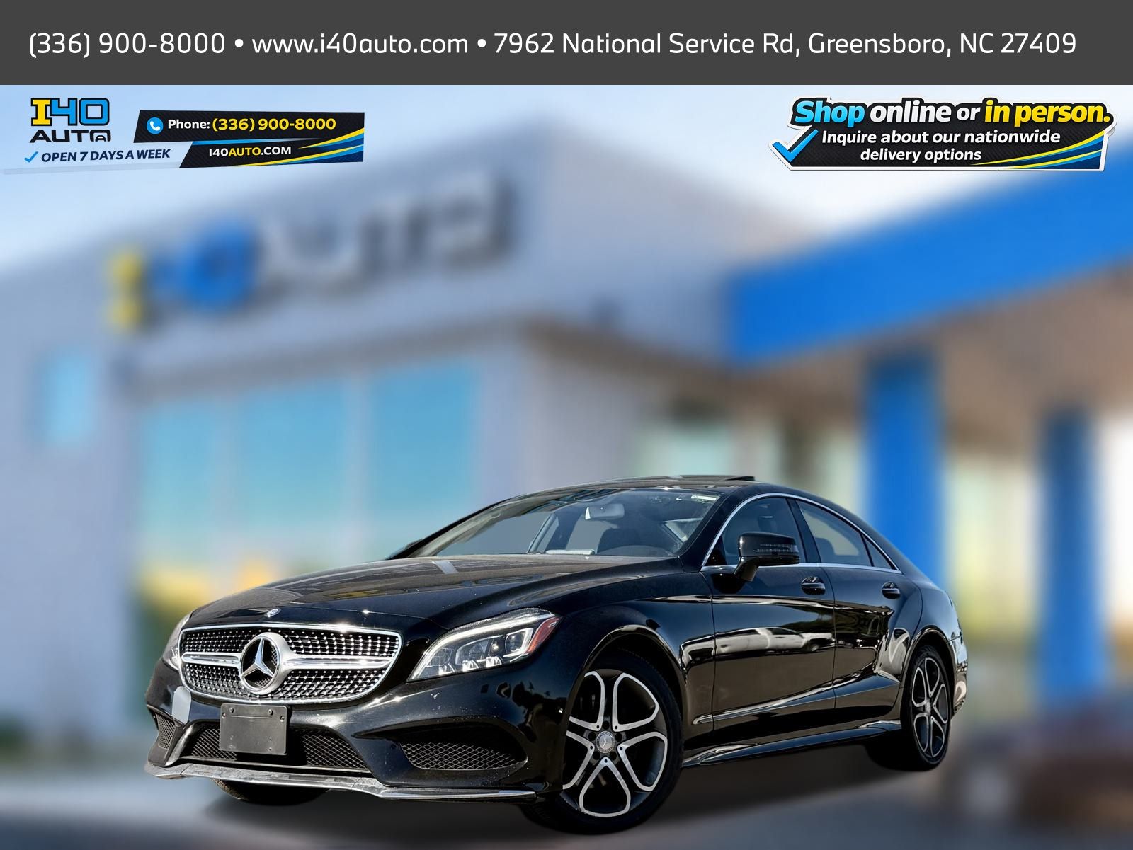 2016 Mercedes-Benz CLS 400 4MATIC