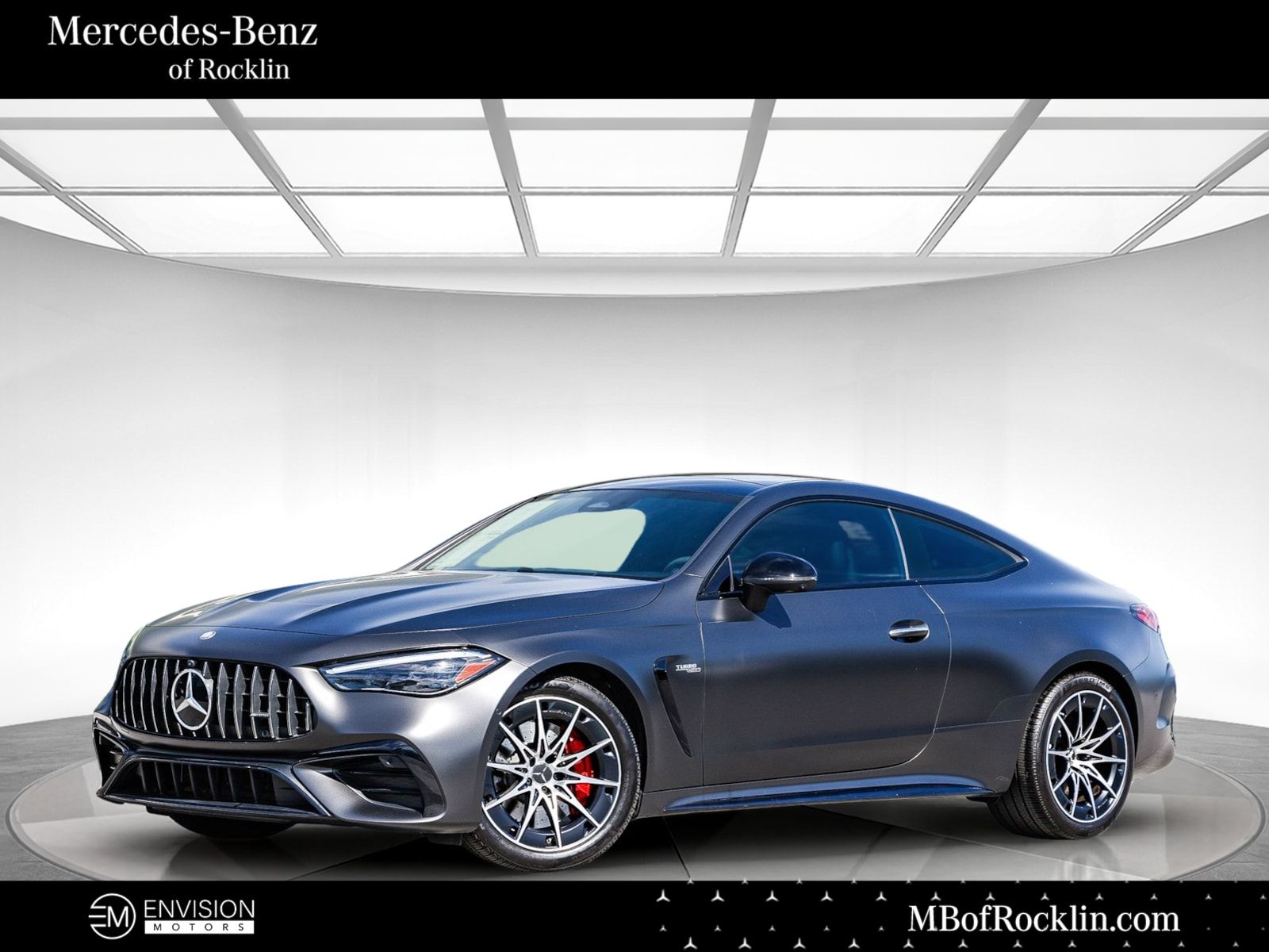 MANUFAKTUR Graphite Gray Magno 2025 Mercedes-Benz CLE AMG CLE 53 4MATIC Coupe All-Wheel Drive 9-Speed Automatic