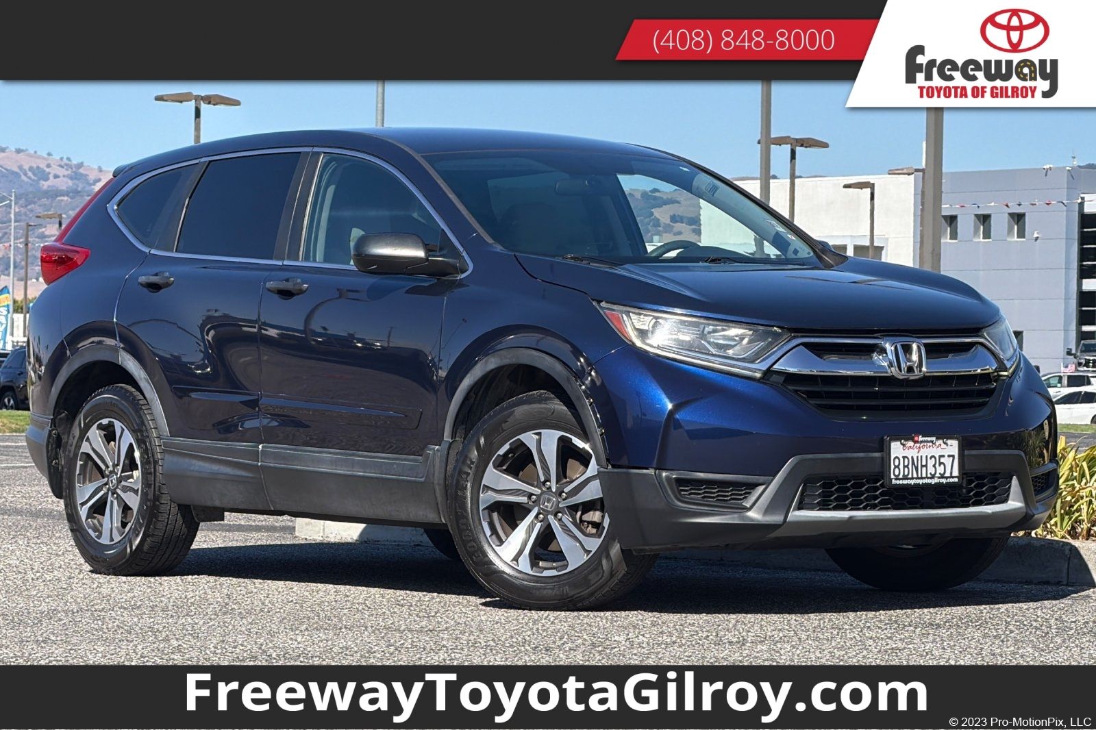 Blue 2018 Honda CR-V SUV / Crossover All-Wheel Drive Continuously Variable Transmission