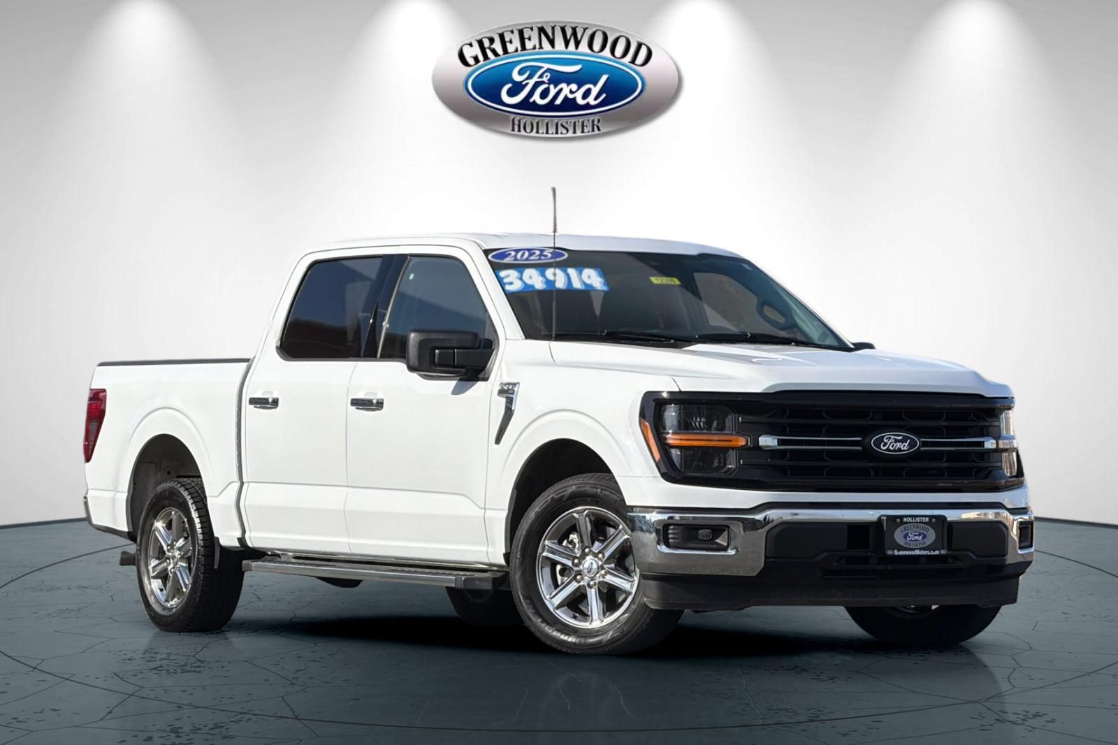 Oxford White 2025 Ford F-150 Pickup Truck 4X2 Automatic