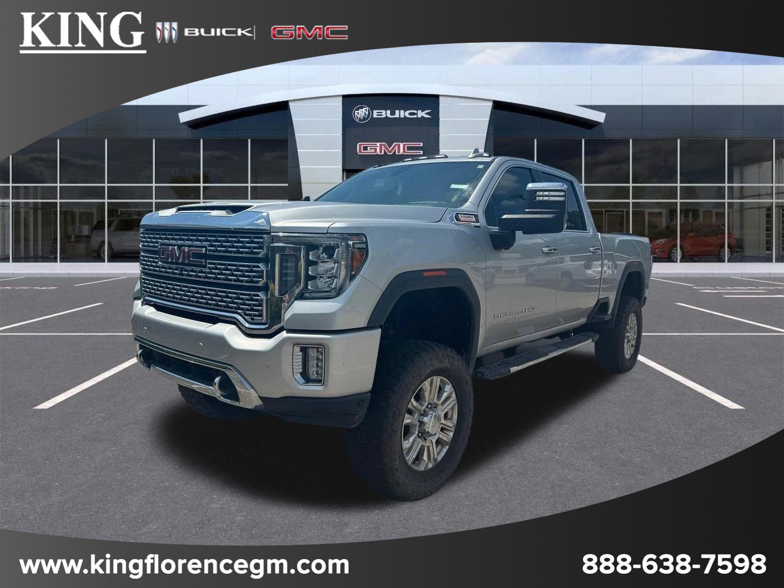 Quicksilver Metallic 2020 GMC Sierra 2500HD Pickup Truck Four-Wheel Drive Automatic