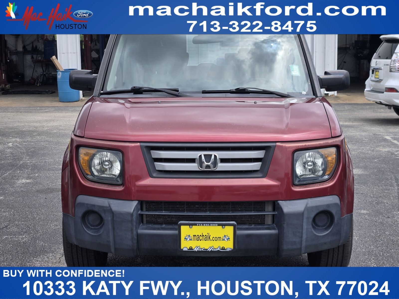 Orange (Tango Red Pearl) 2007 Honda Element EX SUV / Crossover Front-Wheel Drive 5-Speed Automatic