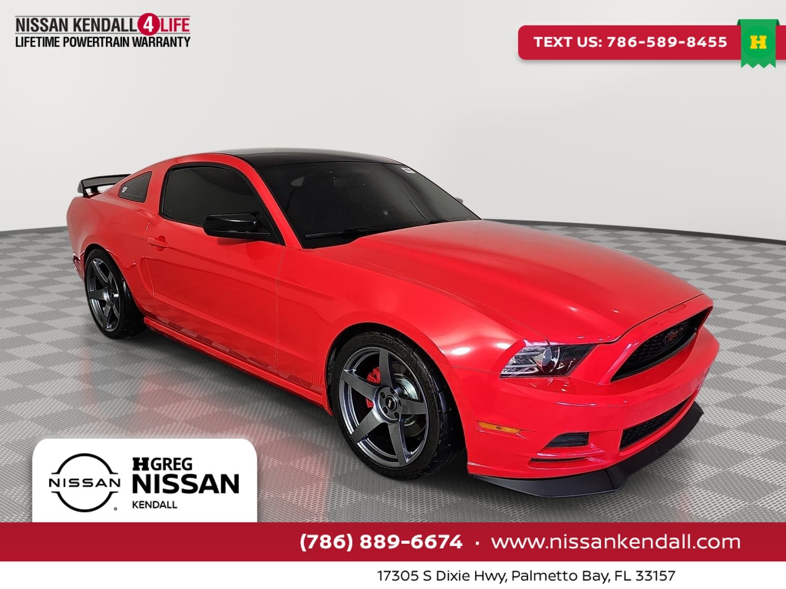 Black 2014 Ford Mustang Coupe Rear-Wheel Drive Automatic