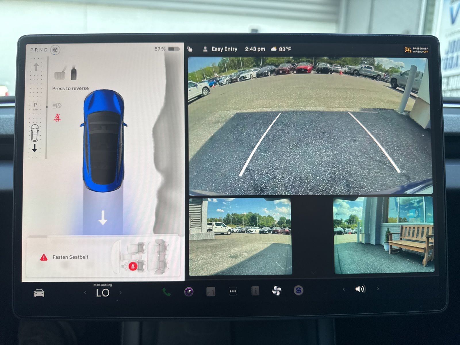 Used 2025 Deep Blue Metallic Tesla Long Range image 19