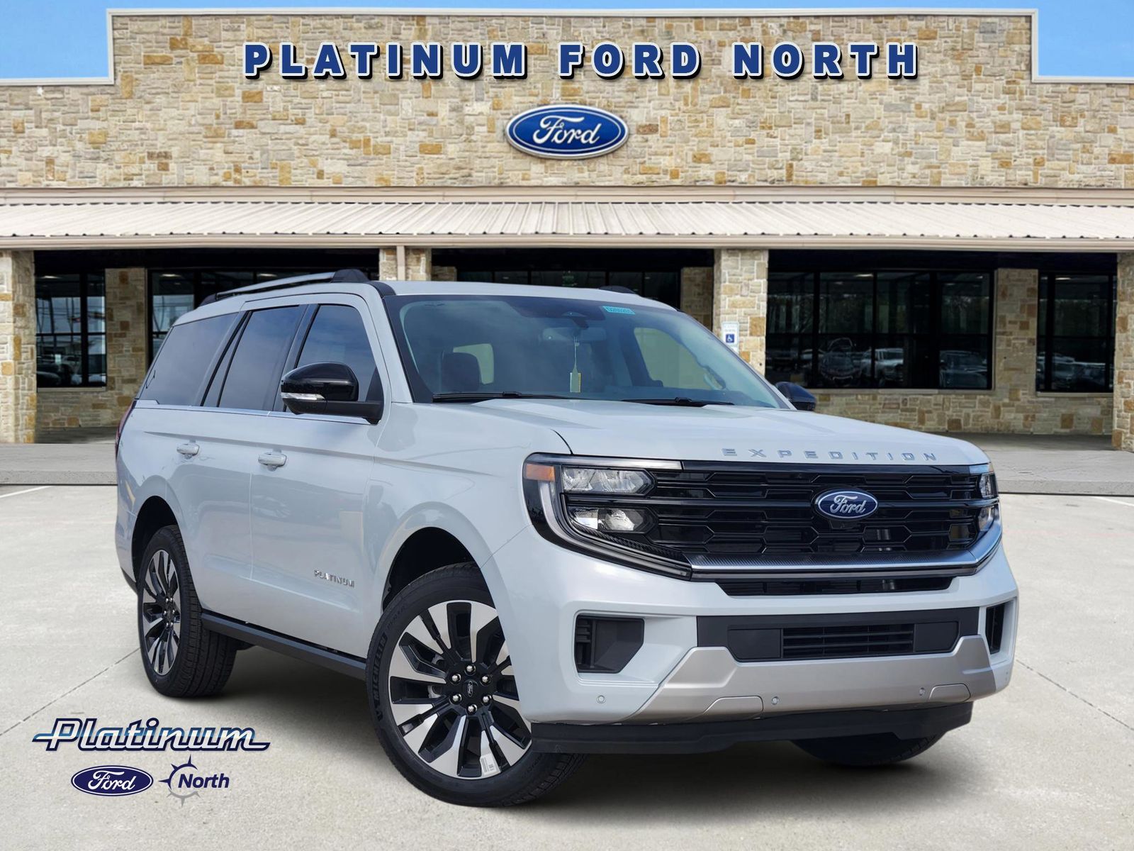 Space Silver Metallic 2026 Ford Expedition SUV / Crossover Four-Wheel Drive Automatic