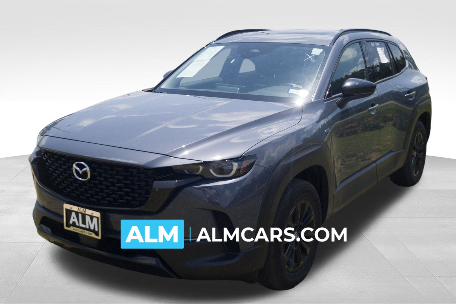 Polymetal Gray Metallic 2025 Mazda CX-50 Hybrid Premium AWD SUV / Crossover All-Wheel Drive Continuously Variable Transmission