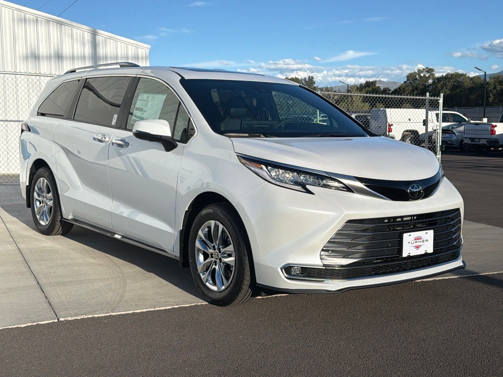 Pearl 2026 Toyota Sienna Minivan All-Wheel Drive Continuously Variable Transmission
