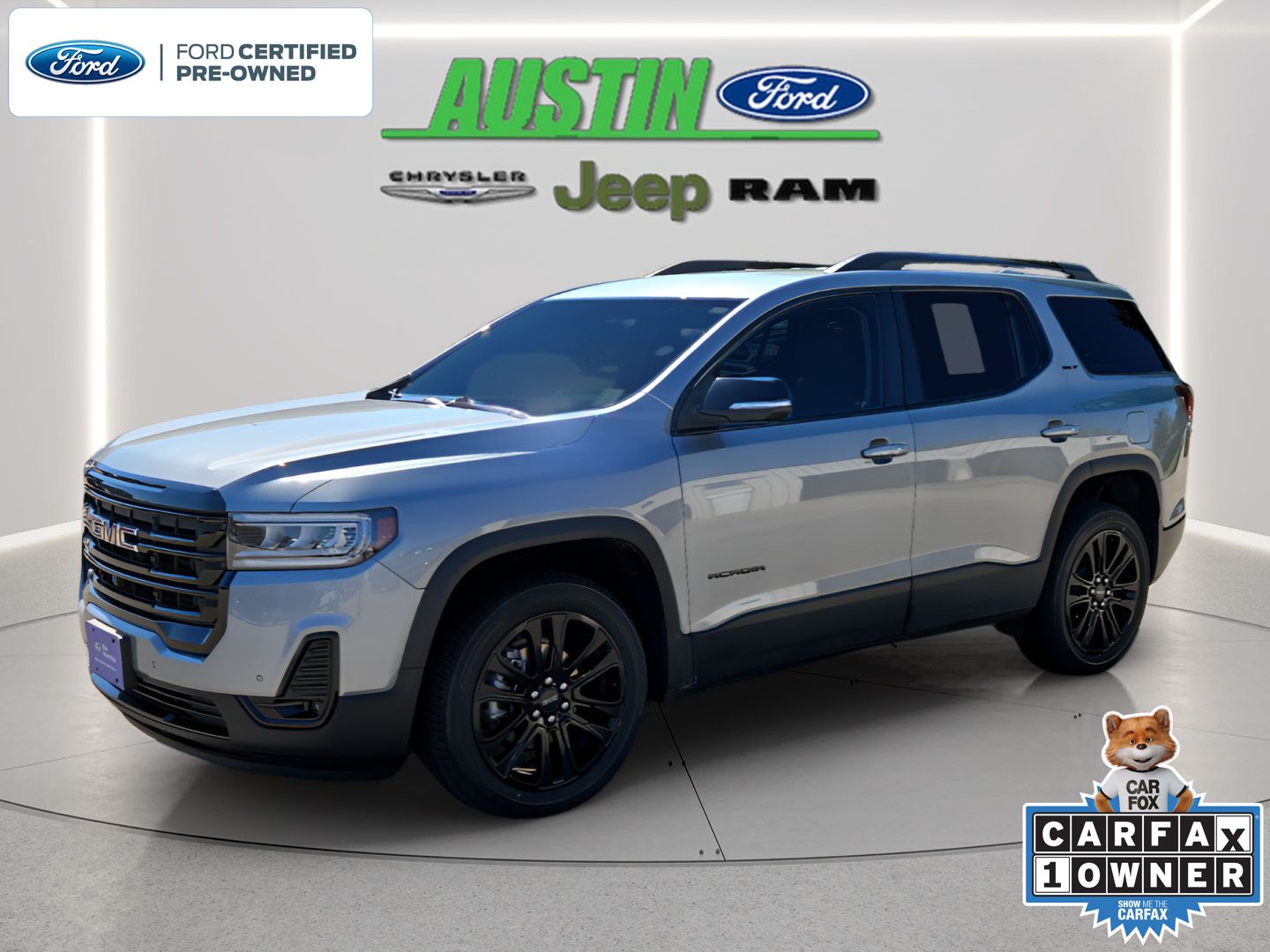Sterling Metallic 2023 GMC Acadia SUV / Crossover Four-Wheel Drive 9-Speed Automatic