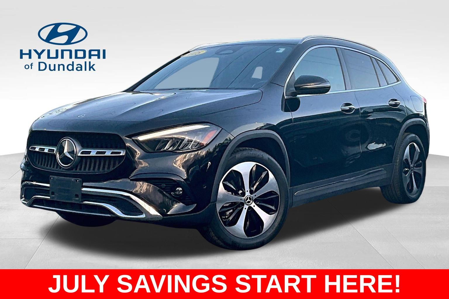Black 2025 Mercedes-Benz GLA SUV / Crossover All-Wheel Drive 8-Speed Dual Clutch