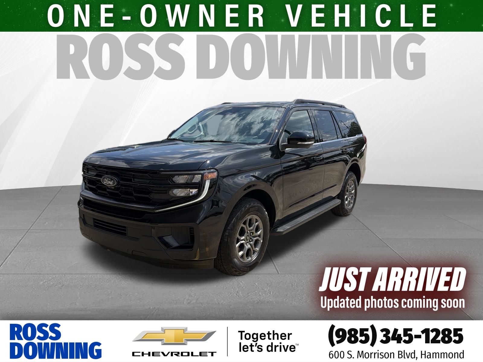 Black Metallic 2026 Ford Expedition SUV / Crossover 4X2 Automatic