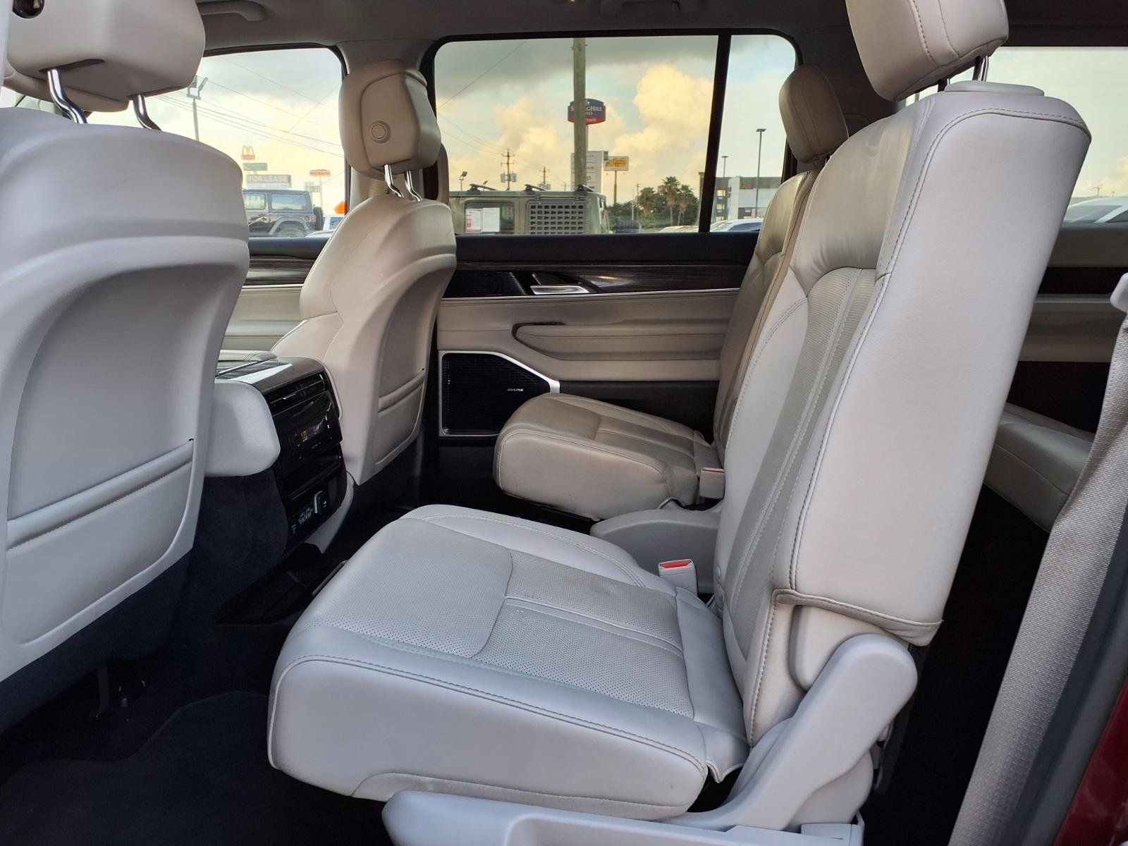 2022 Jeep Wagoneer Series III Red at Bayshore Chrysler Jeep Dodge Ram
