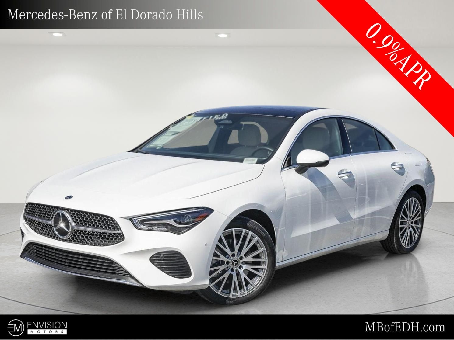 Polar White 2026 Mercedes-Benz CLA Coupe All-Wheel Drive 8-Speed Dual Clutch