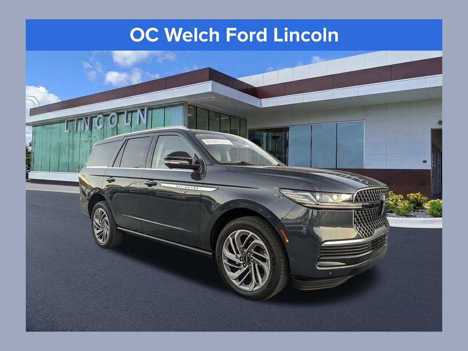 Blue Metallic 2025 Lincoln Navigator Reserve 4WD SUV / Crossover Four-Wheel Drive Automatic