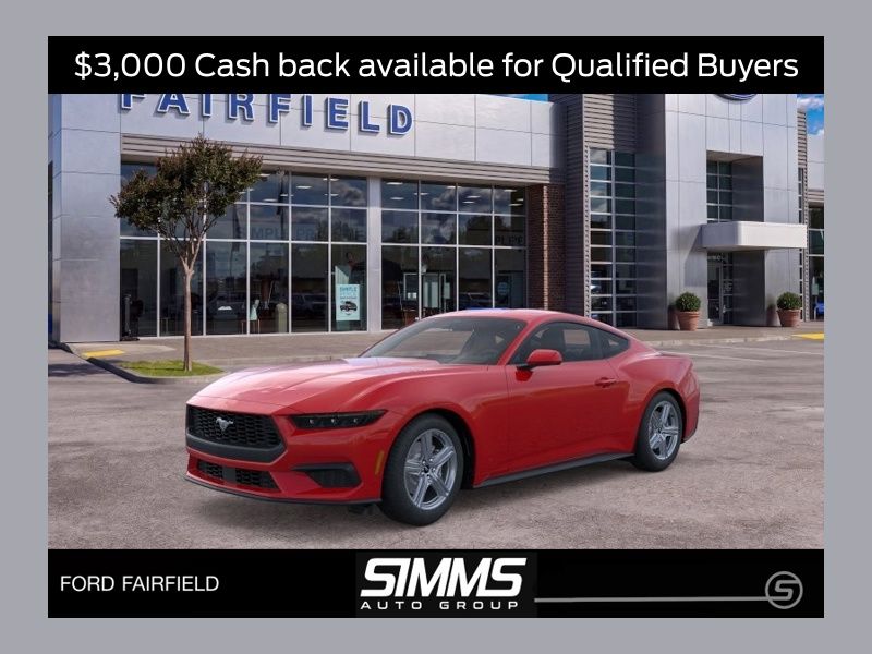 Race Red 2026 Ford Mustang Coupe Rear-Wheel Drive Automatic