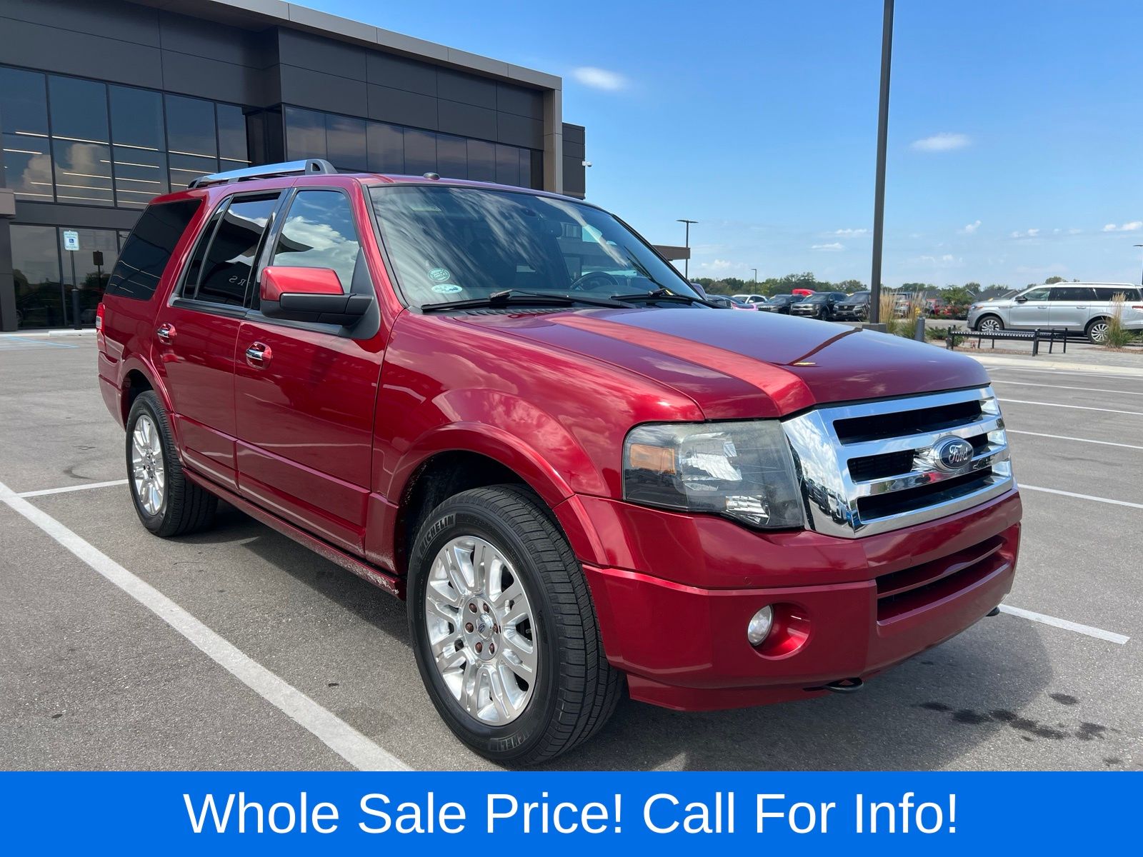 Ruby Red Metallic 2014 Ford Expedition SUV / Crossover Four-Wheel Drive 6-Speed Automatic