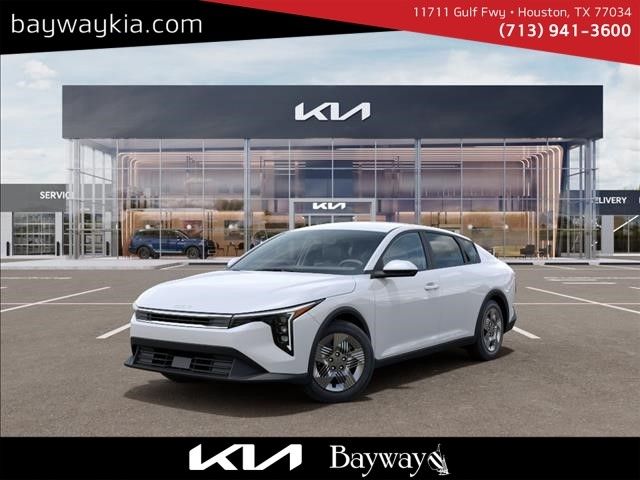 Snow White Pearl 2026 Kia K4 Sedan Front-Wheel Drive Continuously Variable Transmission