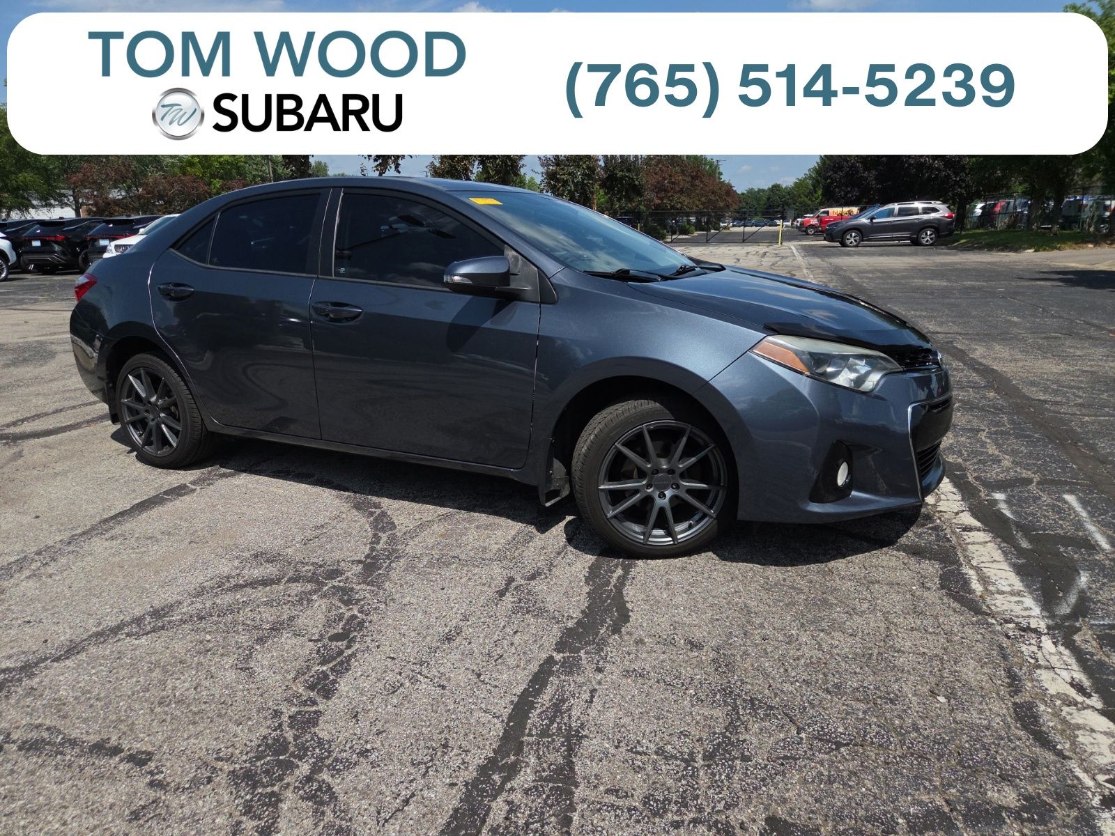 Slate Metallic 2016 Toyota Corolla Sedan Front-Wheel Drive Continuously Variable Transmission