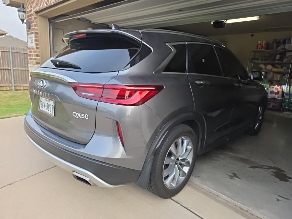 2022 Graphite Shadow INFINITI QX50 ESSENTIAL FWD SUV