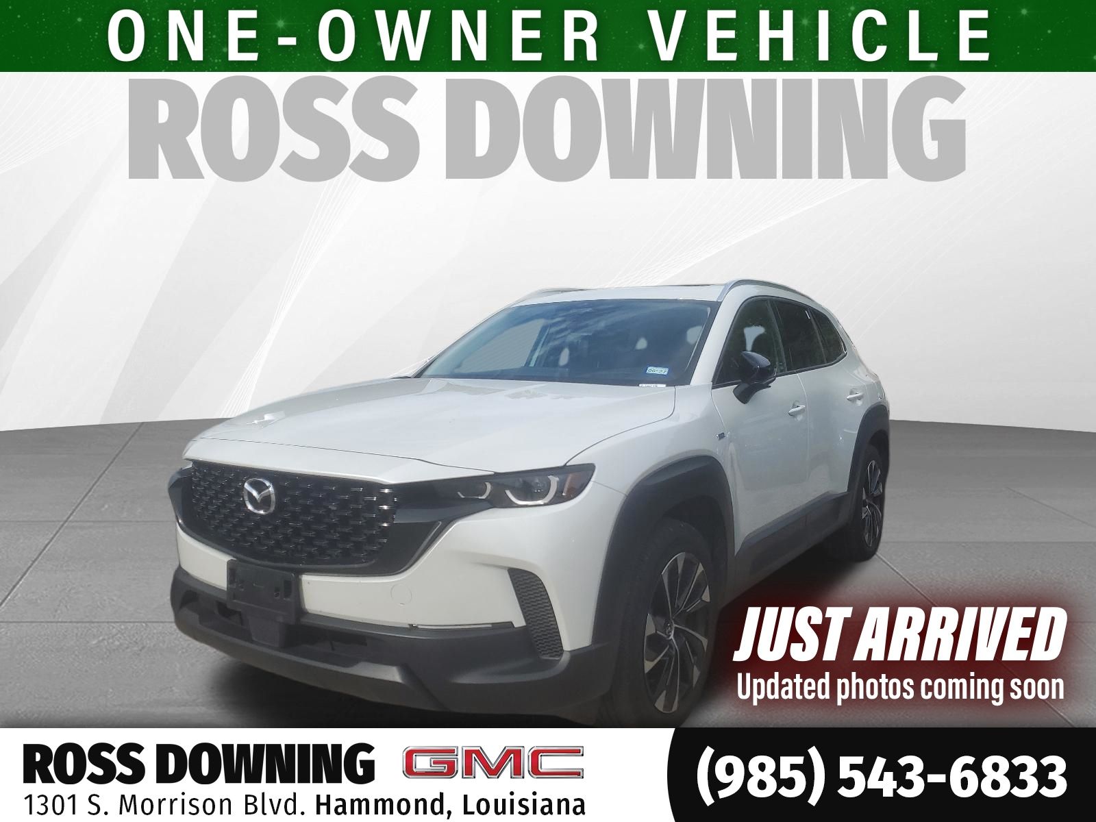 White (Wind Chill Pearl) 2025 Mazda CX-50 Hybrid Premium Plus AWD SUV / Crossover All-Wheel Drive Continuously Variable Transmission