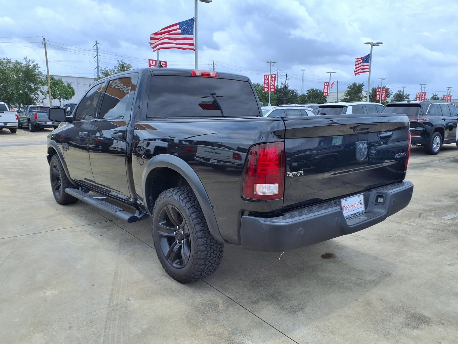 2022 Ram 1500 Classic Warlock Black at Victoria Chrysler Dodge Jeep Ram