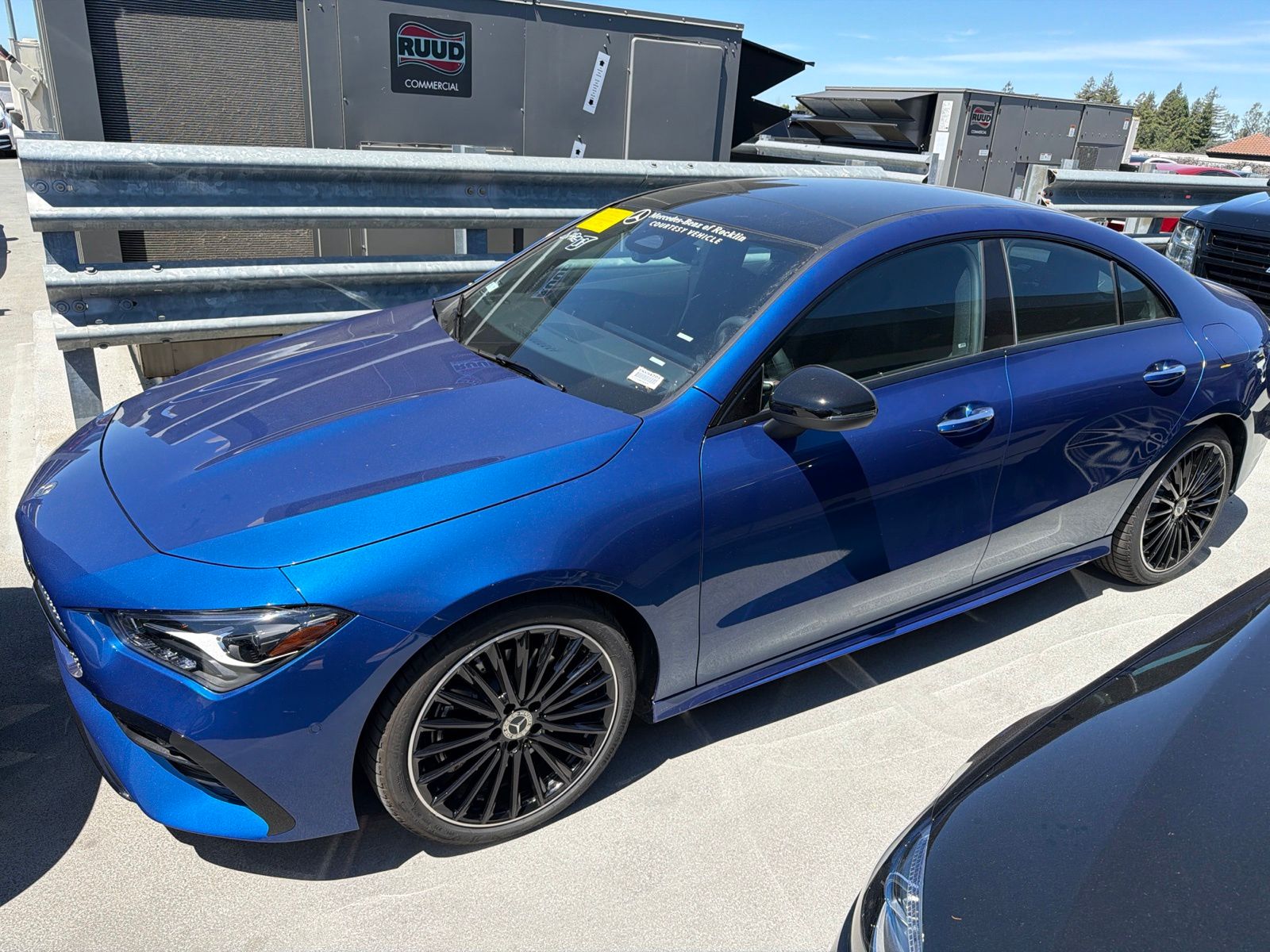 Starling Blue Metallic 2026 Mercedes-Benz CLA Coupe All-Wheel Drive 8-Speed Dual Clutch