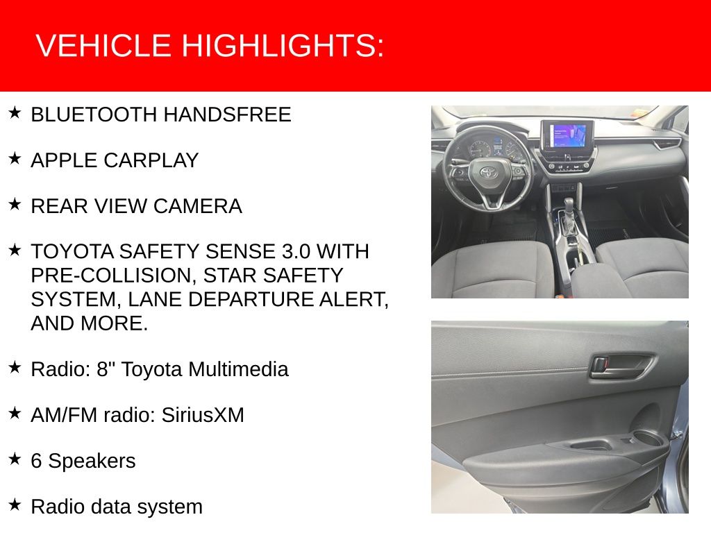 Used 2023 Toyota Corolla Cross SUV