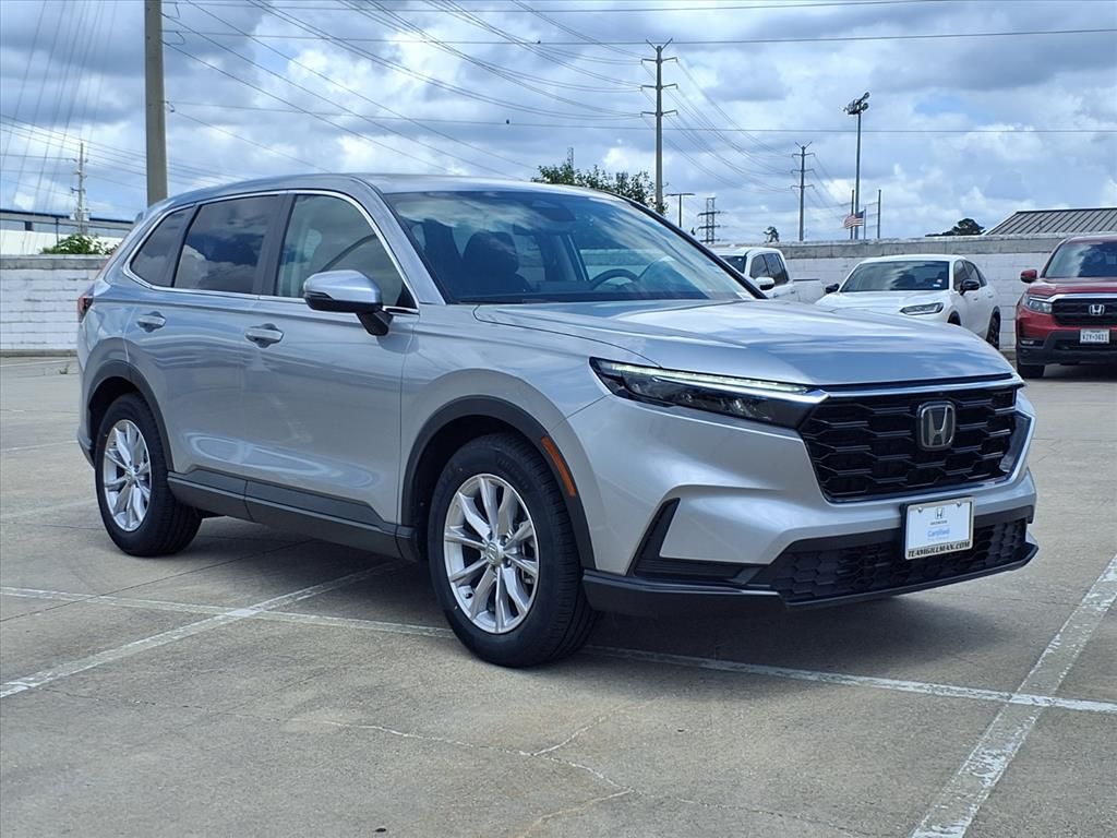 Lunar Silver Metallic 2023 Honda CR-V EX FWD SUV / Crossover Front-Wheel Drive Continuously Variable Transmission