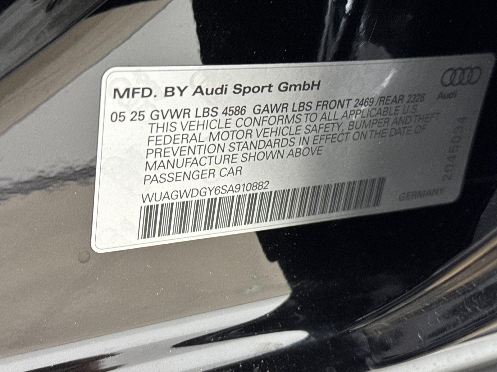 2025 Audi RS 3 2.5T — foto completa 28 de 28
