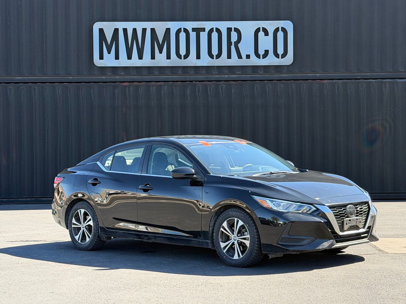 Super Black 2023 Nissan Sentra Sedan Front-Wheel Drive Continuously Variable Transmission