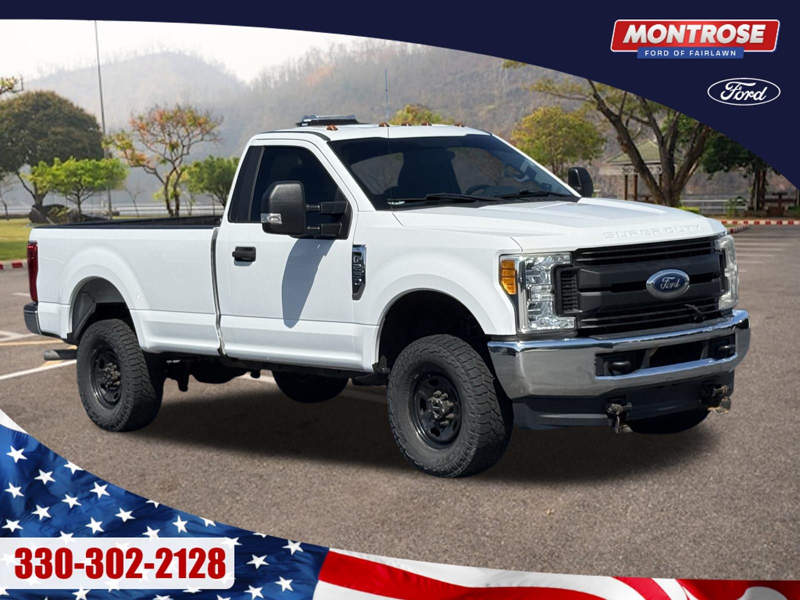 Oxford White 2017 Ford F-250 Super Duty XL LB 4WD Pickup Truck Four-Wheel Drive 6-Speed Automatic