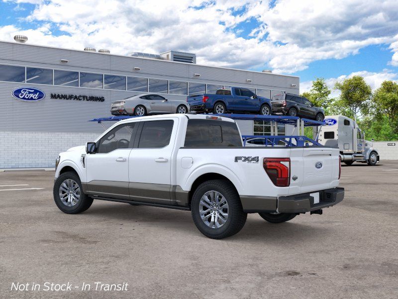 New 2026 Star White Metallic Tri-Coat Ford King Ranch image 6
