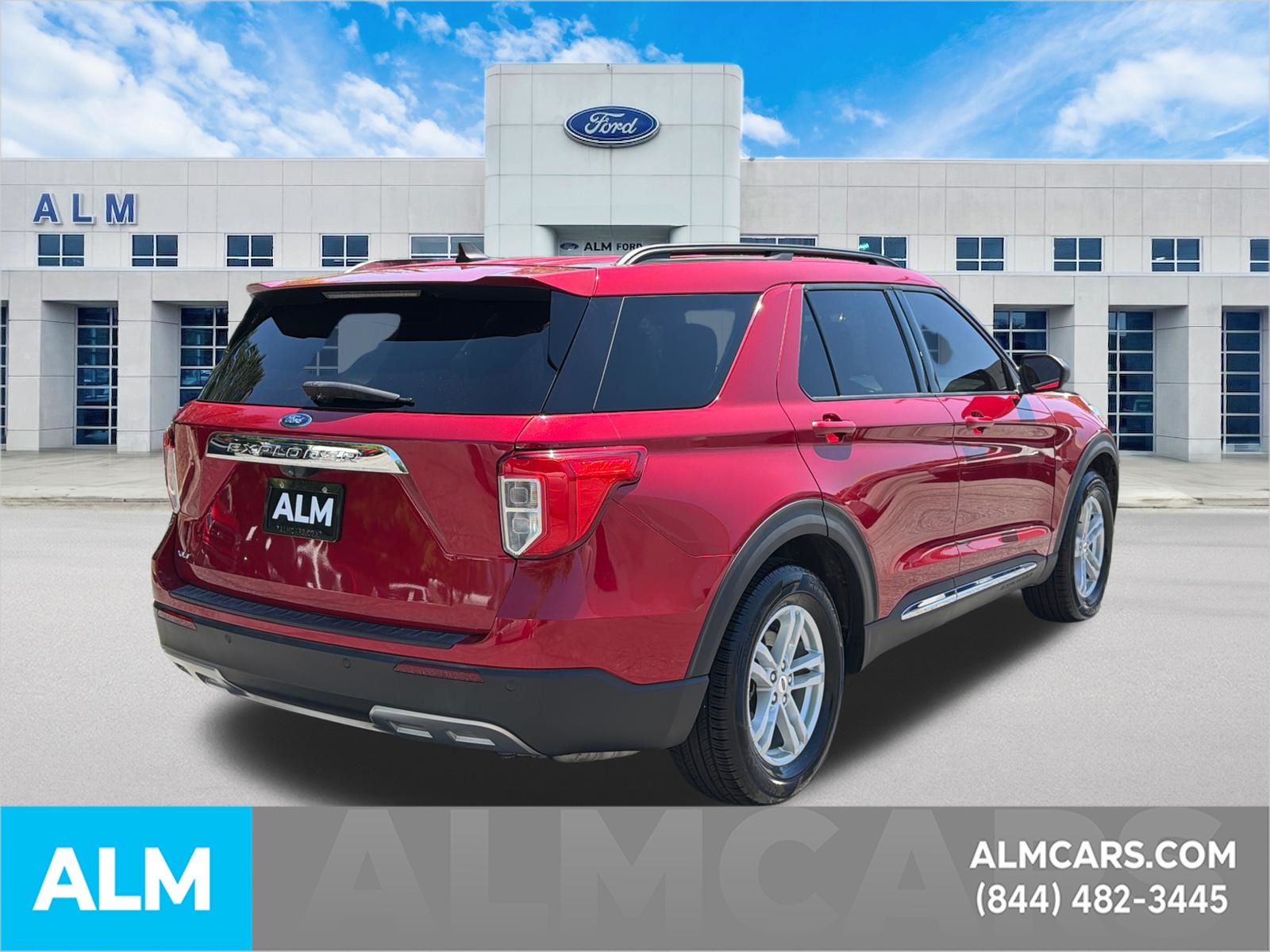 Used 2021 Red Ford XLT image 5