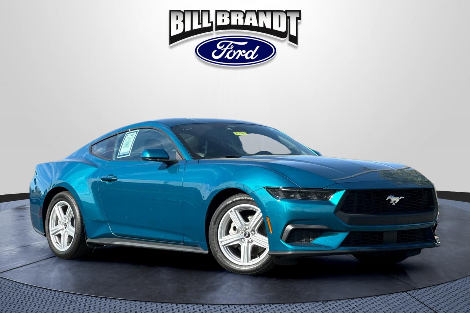 Adriatic Blue Metallic 2026 Ford Mustang Coupe Rear-Wheel Drive Automatic