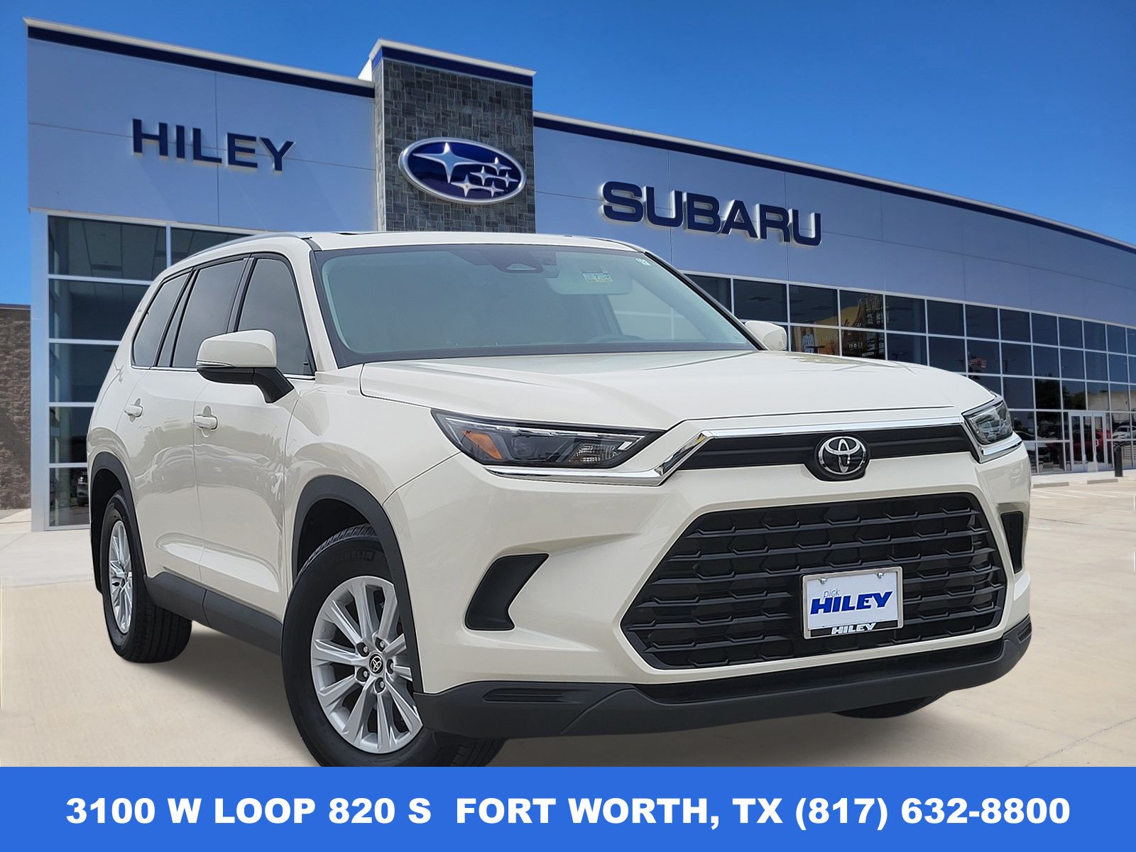 Coastal Cream 2024 Toyota Grand Highlander XLE AWD SUV / Crossover All-Wheel Drive 8-Speed Automatic