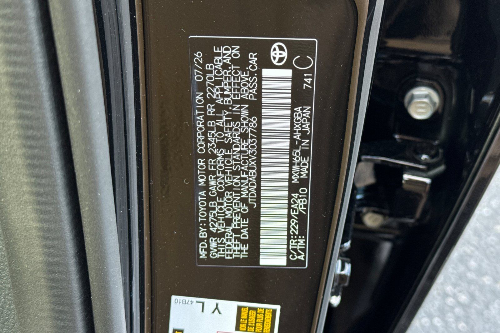 New 2027 Toyota Prius Sedan