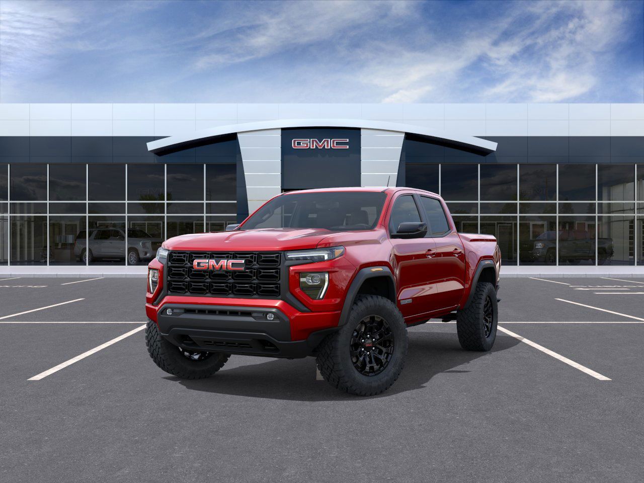 2026 GMC Canyon Elevation Red at Ross Downing Buick GMC