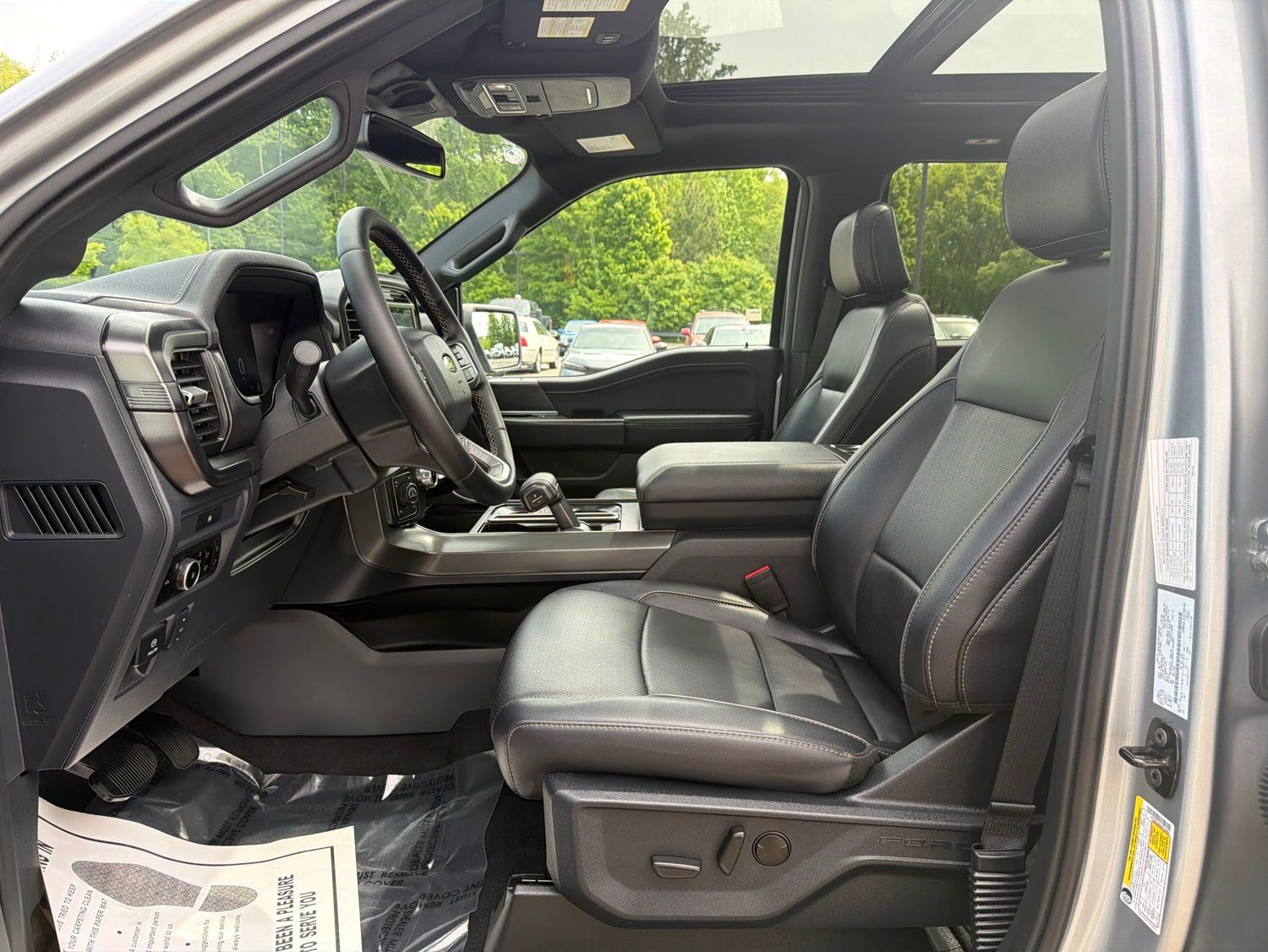Certified Used 2025 Silver Ford Lariat image 9