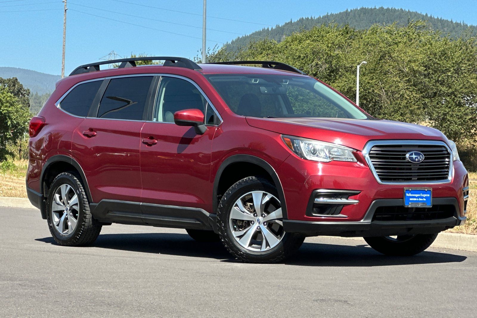 Crimson Red Pearl 2020 Subaru Ascent SUV / Crossover All-Wheel Drive Continuously Variable Transmission