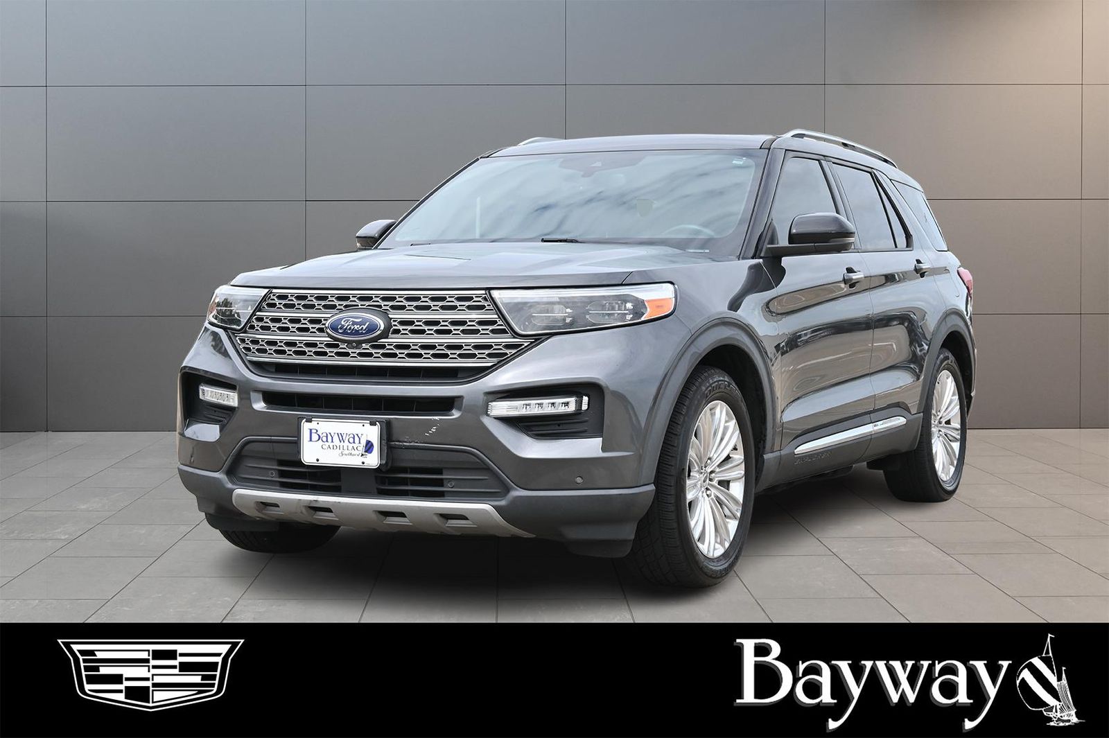 2020 Ford Explorer Limited Gray at Cook Ford