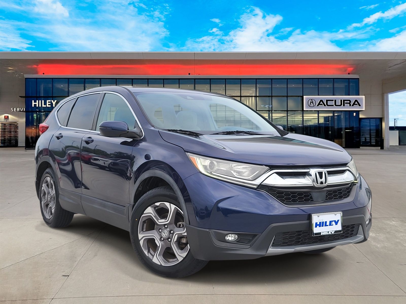 Black (Obsidian Blue Pearl) 2017 Honda CR-V SUV / Crossover Front-Wheel Drive Continuously Variable Transmission