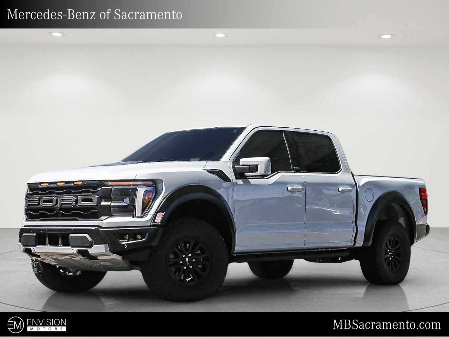 Space White Metallic 2025 Ford F-150 Pickup Truck Four-Wheel Drive Automatic