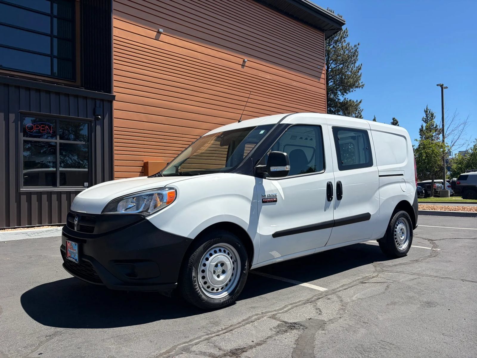 Bright White 2017 RAM ProMaster City Tradesman Cargo Van Van Front-Wheel Drive 9-Speed Automatic