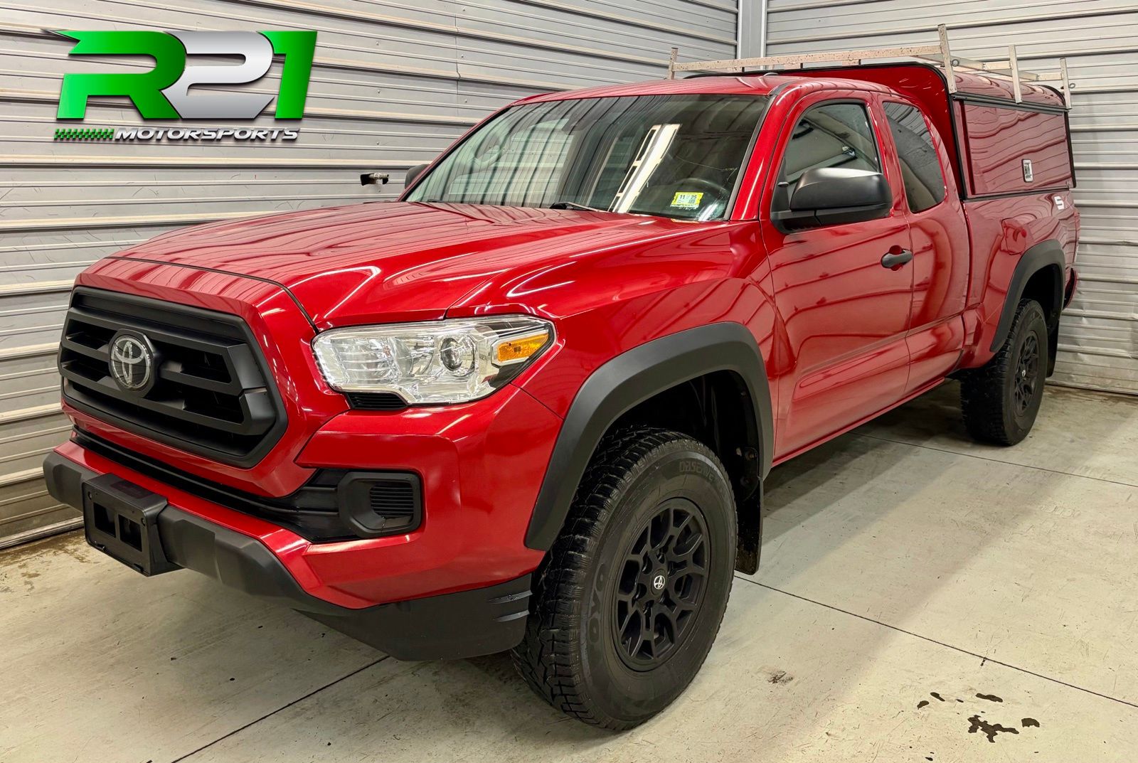 Barcelona Red Metallic 2021 Toyota Tacoma Pickup Truck Four-Wheel Drive 6-Speed Automatic