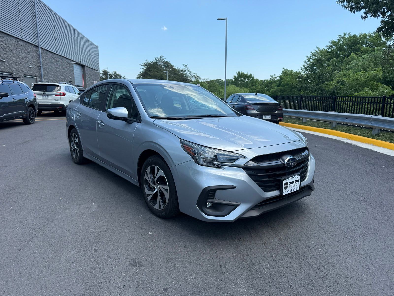 Ice Silver Metallic 2025 Subaru Legacy Premium AWD Sedan All-Wheel Drive Continuously Variable Transmission