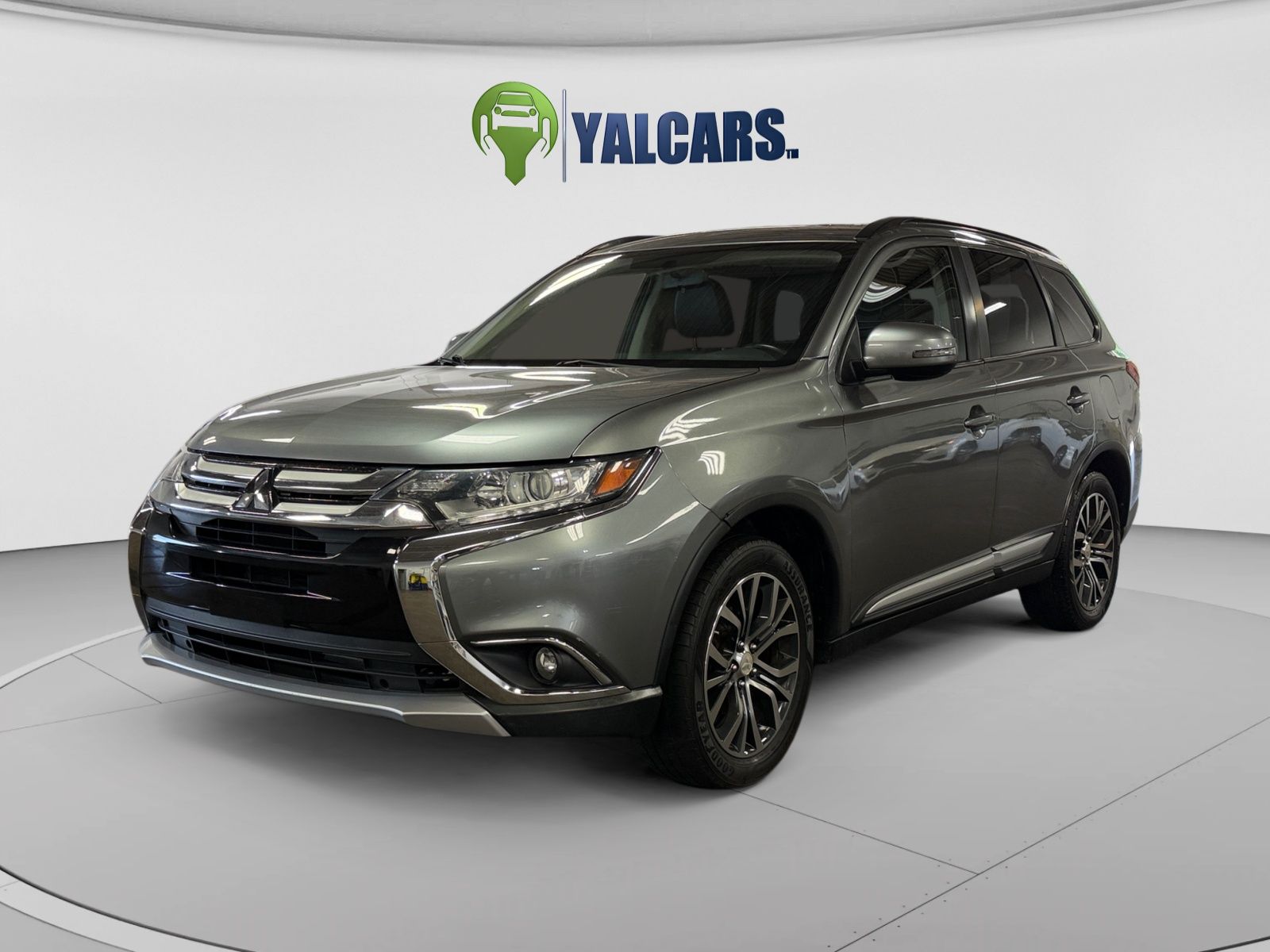 Gray 2016 Mitsubishi Outlander SUV / Crossover  Continuously Variable Transmission