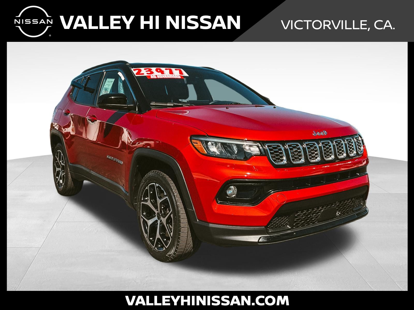Red Hot Pearlcoat 2025 Jeep Compass SUV / Crossover Four-Wheel Drive 8-Speed Automatic