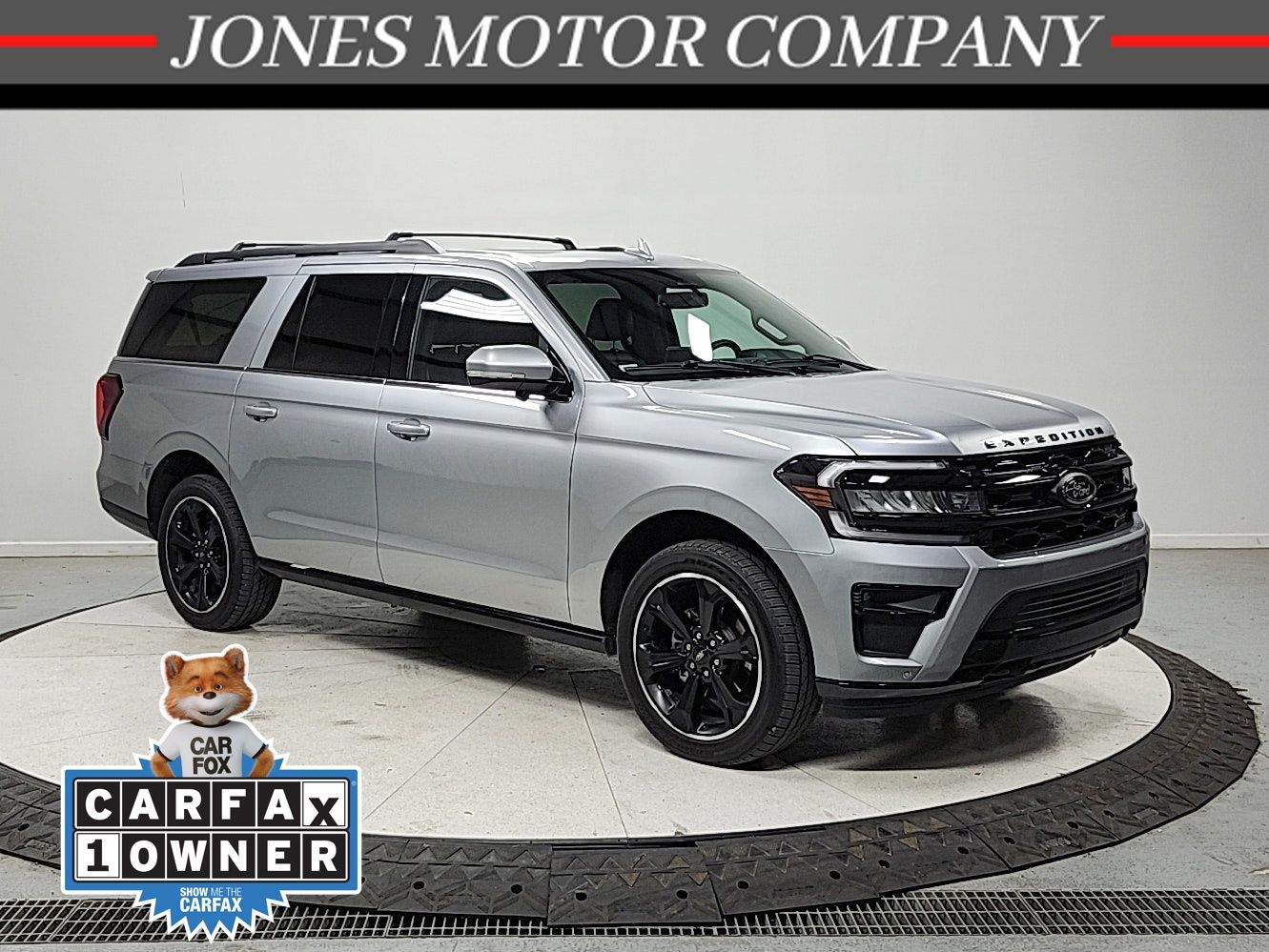 Iconic Silver Metallic 2024 Ford Expedition SUV / Crossover Four-Wheel Drive Automatic