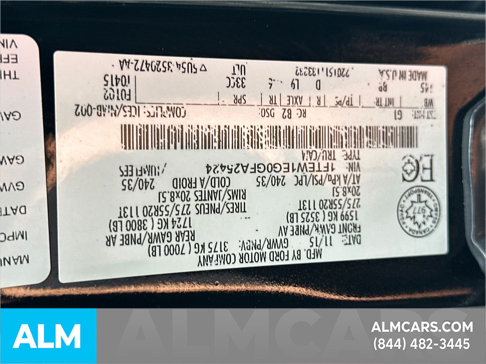 Used 2016 White Ford Platinum image 37
